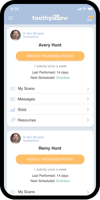 App home screen